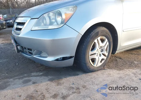 2007 Honda Odyssey Ex-L z USA, uszkodzony, nr VIN 5FNRL387X7B081408